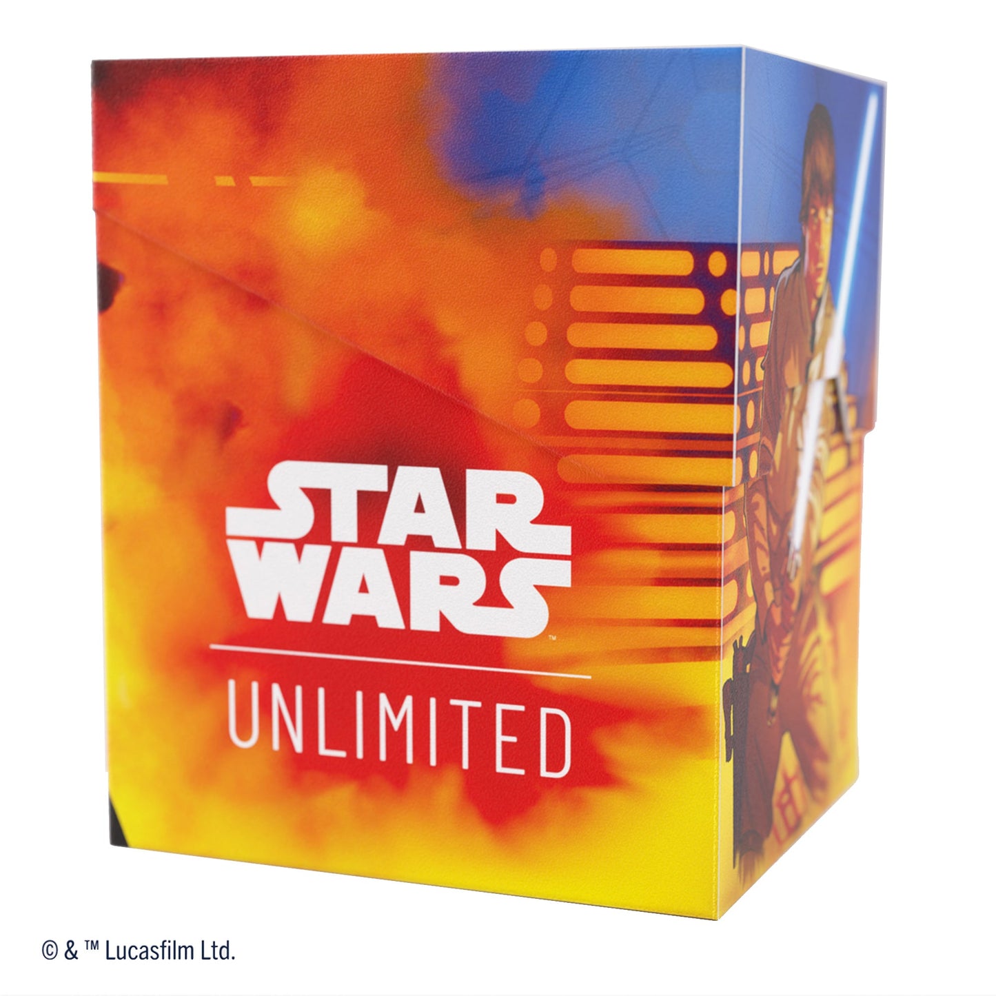 Star Wars: Unlimited Soft Crate - Luke/Vader Hộp Đựng Bài TCG Gamegenic
