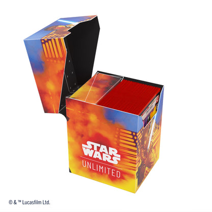 Star Wars: Unlimited Soft Crate - Luke/Vader Hộp Đựng Bài TCG Gamegenic