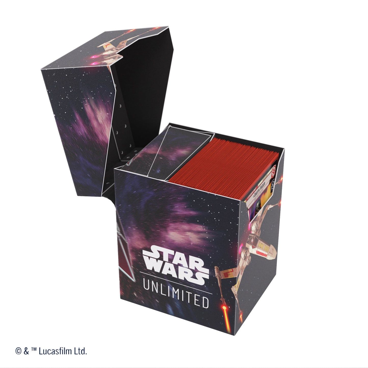 Star Wars: Unlimited Soft Crate - X-Wing/TIE Fighter - Hộp Đựng Bài TCG Gamegenic - Hình ảnh bổ sung 4