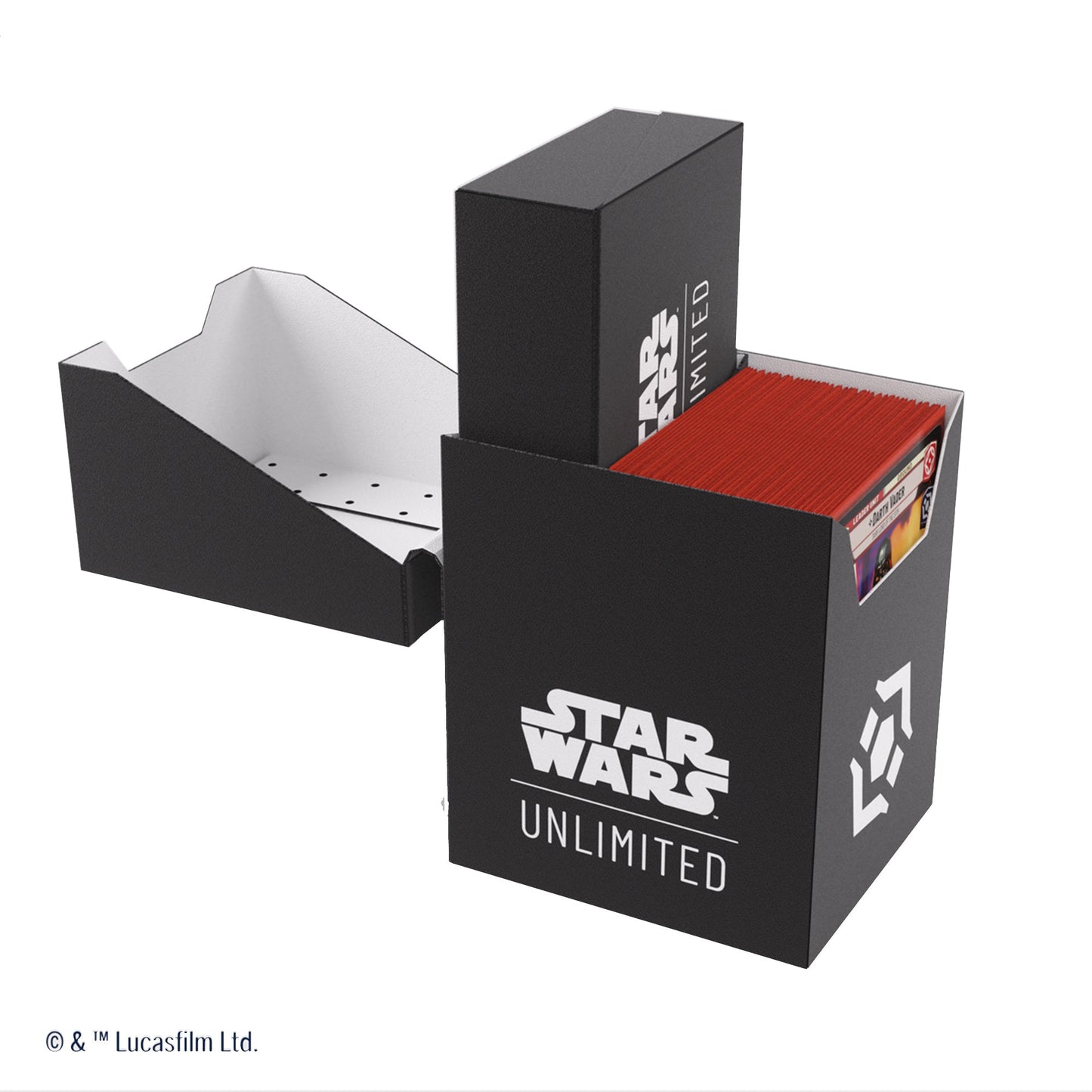 Star Wars: Unlimited Soft Crate - Black/White | Hộp Đựng Thẻ Bài TCG Chính Hãng Gamegenic