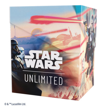 Star Wars: Unlimited Soft Crate - Mandalorian / Moff Gideon - Hộp Đựng Bài TCG Cao Cấp Gamegenic