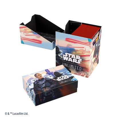 Star Wars: Unlimited Soft Crate - Mandalorian / Moff Gideon - Hộp Đựng Bài TCG Cao Cấp Gamegenic