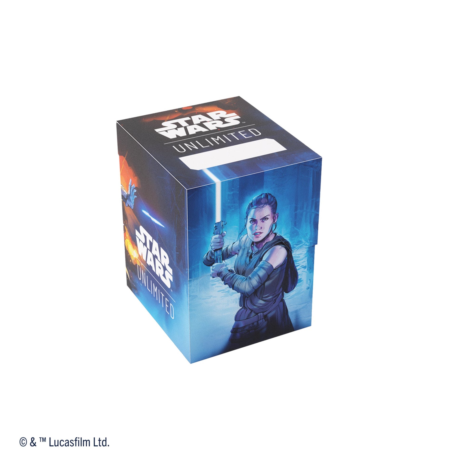 Star Wars: Unlimited Soft Crate - Rey / Kylo Ren - Hộp Đựng Bài Deck Box Gamegenic - Hình ảnh sản phẩm