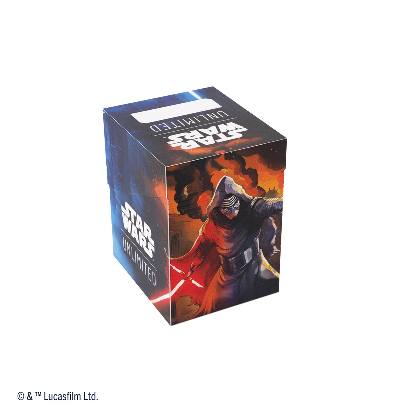 Star Wars: Unlimited Soft Crate - Rey / Kylo Ren - Hộp Đựng Bài Deck Box Gamegenic - Góc nhìn khác 3