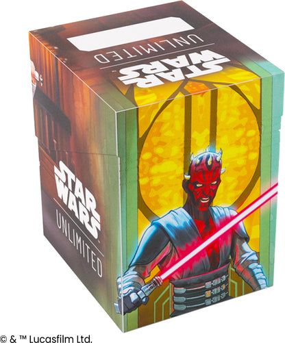 Star Wars: Unlimited Soft Crate Obi-Wan/Darth Maul - Hộp Đựng Bài TCG Cao Cấp Gamegenic