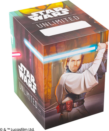 Star Wars: Unlimited Soft Crate Obi-Wan/Darth Maul - Hộp Đựng Bài TCG Cao Cấp Gamegenic