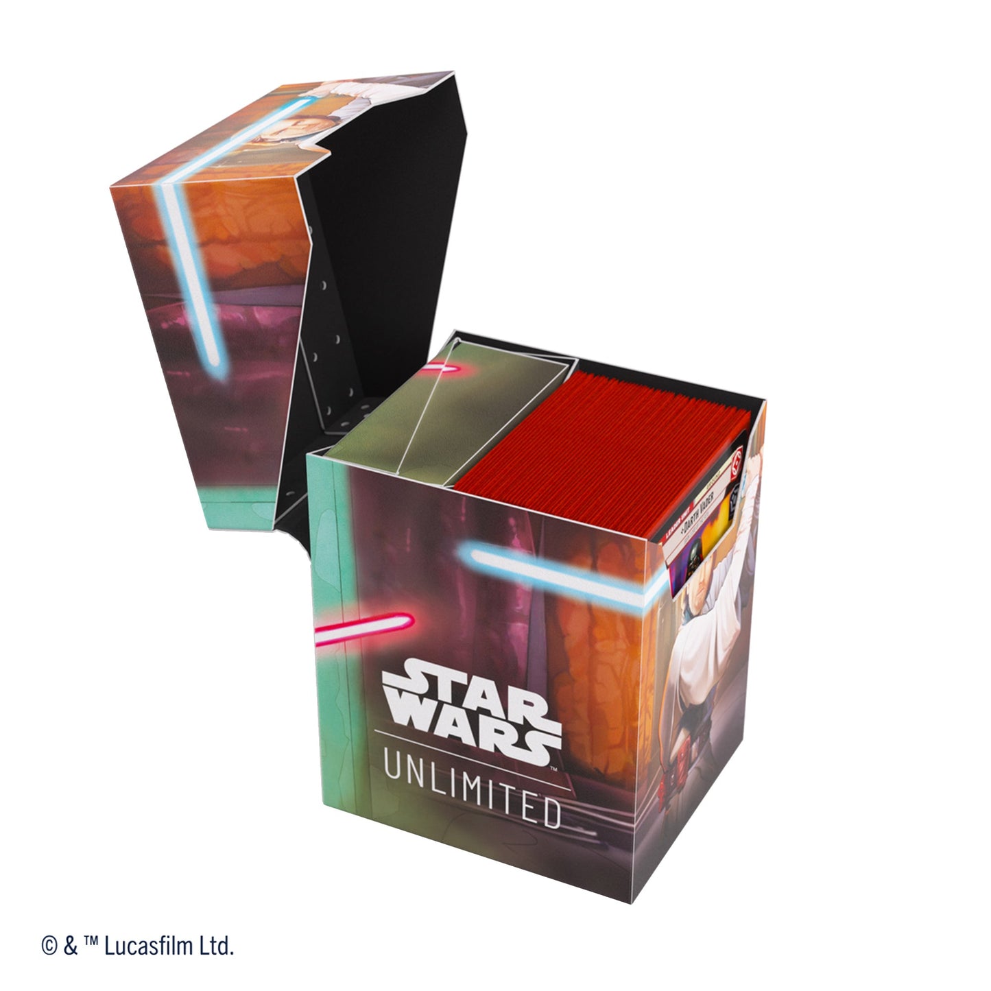 Star Wars: Unlimited Soft Crate Obi-Wan/Darth Maul - Hộp Đựng Bài TCG Cao Cấp Gamegenic