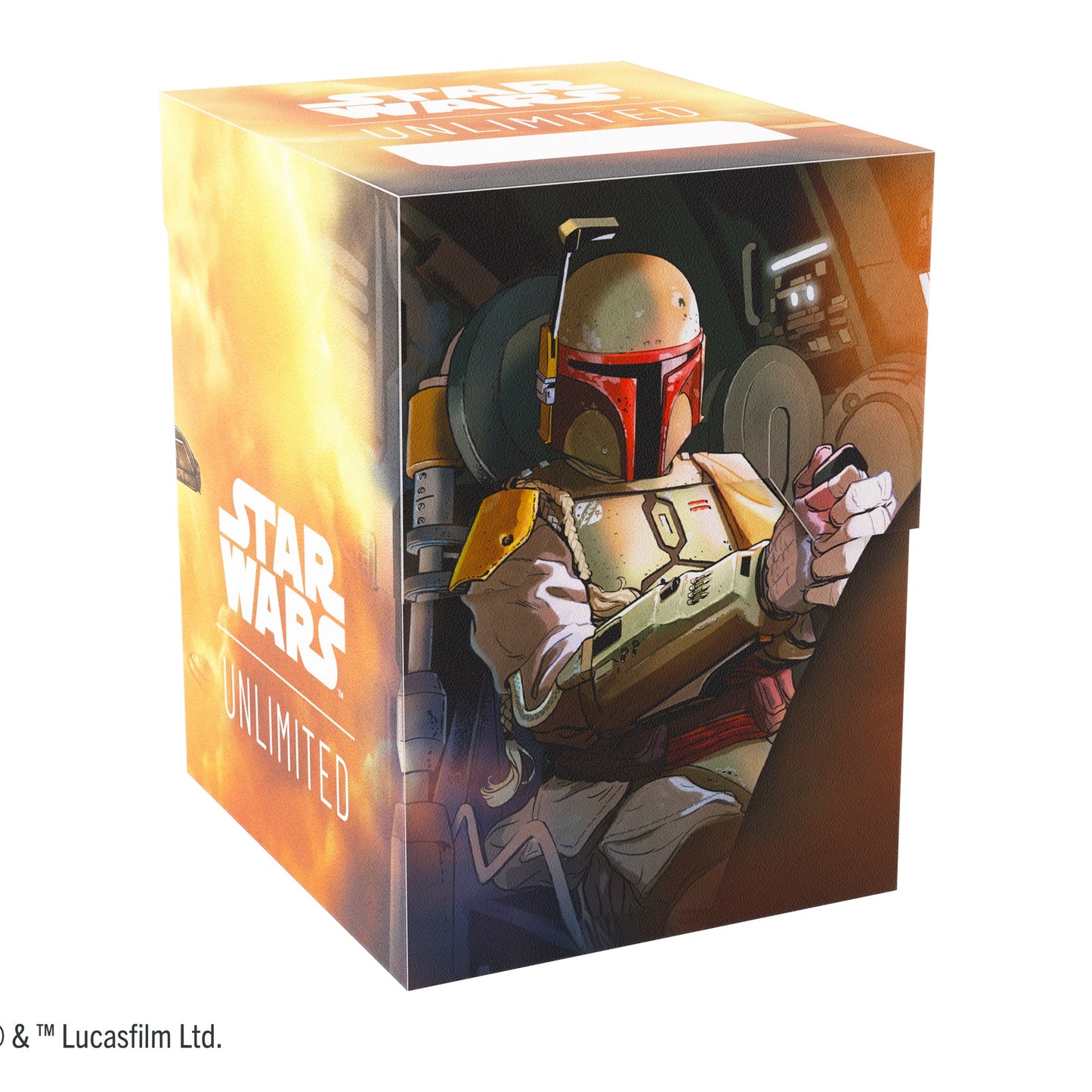 Star Wars: Unlimited Soft Crate Boba Fett - Fett's Firespray | Hộp Đựng Bài Gamegenic