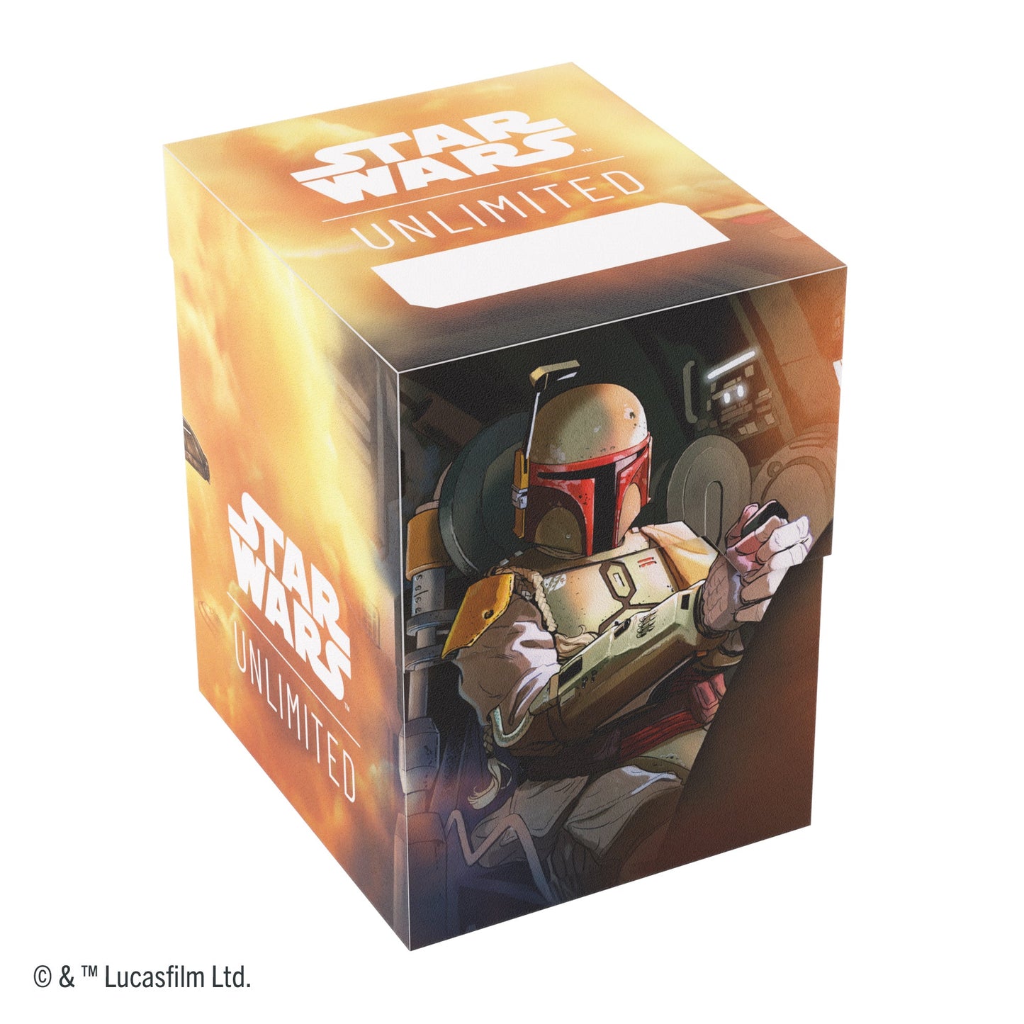 Star Wars: Unlimited Soft Crate Boba Fett - Fett's Firespray | Hộp Đựng Bài Gamegenic