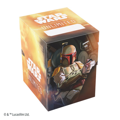 Star Wars: Unlimited Soft Crate Boba Fett - Fett's Firespray | Hộp Đựng Bài Gamegenic