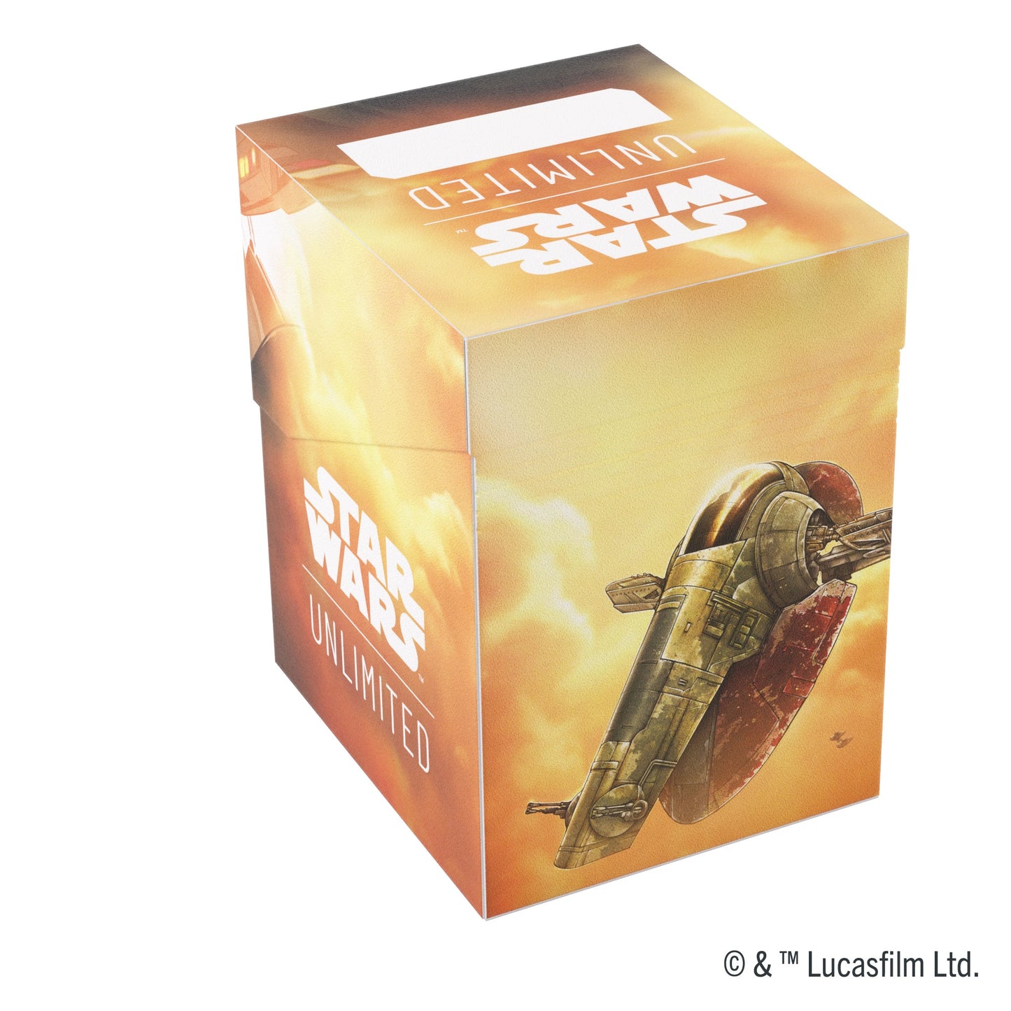 Star Wars: Unlimited Soft Crate Boba Fett - Fett's Firespray | Hộp Đựng Bài Gamegenic