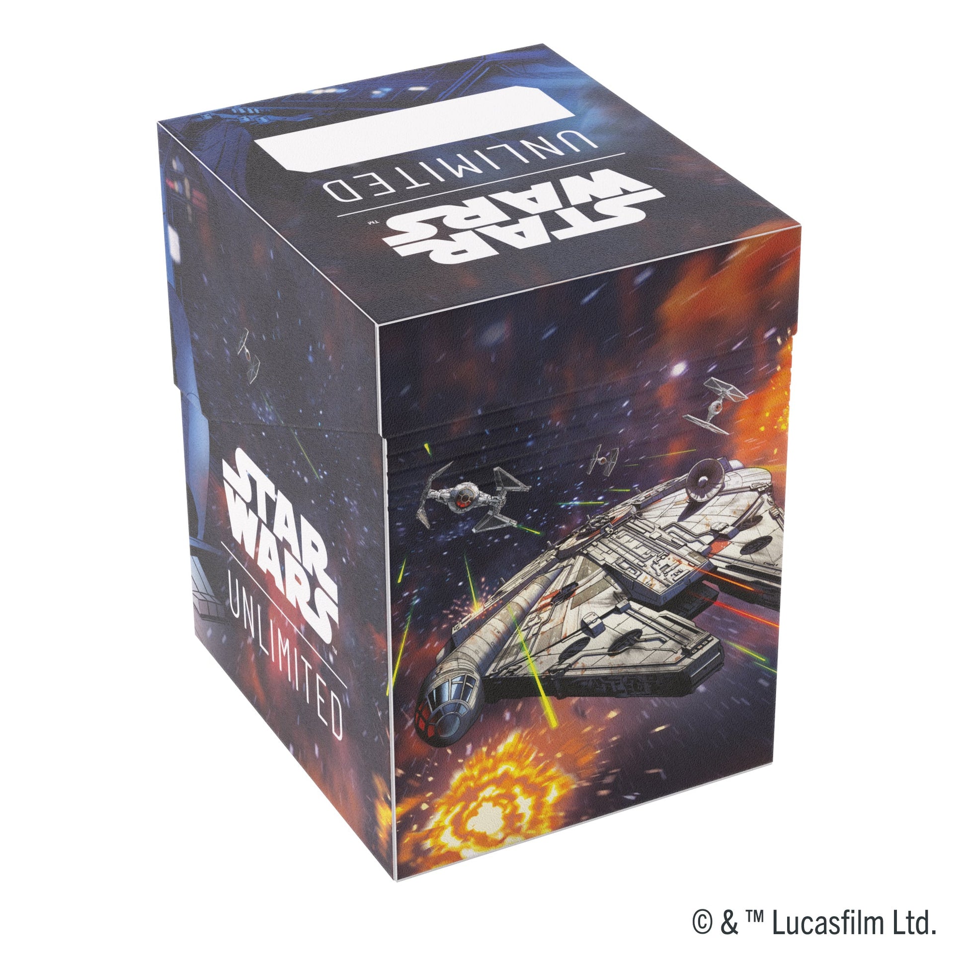 Star Wars: Unlimited Soft Crate Han Solo - Millenium Falcon - Hộp Đựng Bài TCG Cao Cấp Gamegenic - Hình ảnh bổ sung 4