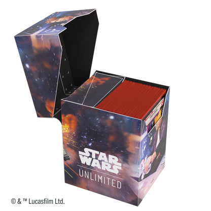 Star Wars: Unlimited Soft Crate Han Solo - Millenium Falcon - Hộp Đựng Bài TCG Cao Cấp Gamegenic - Hình ảnh bổ sung 5