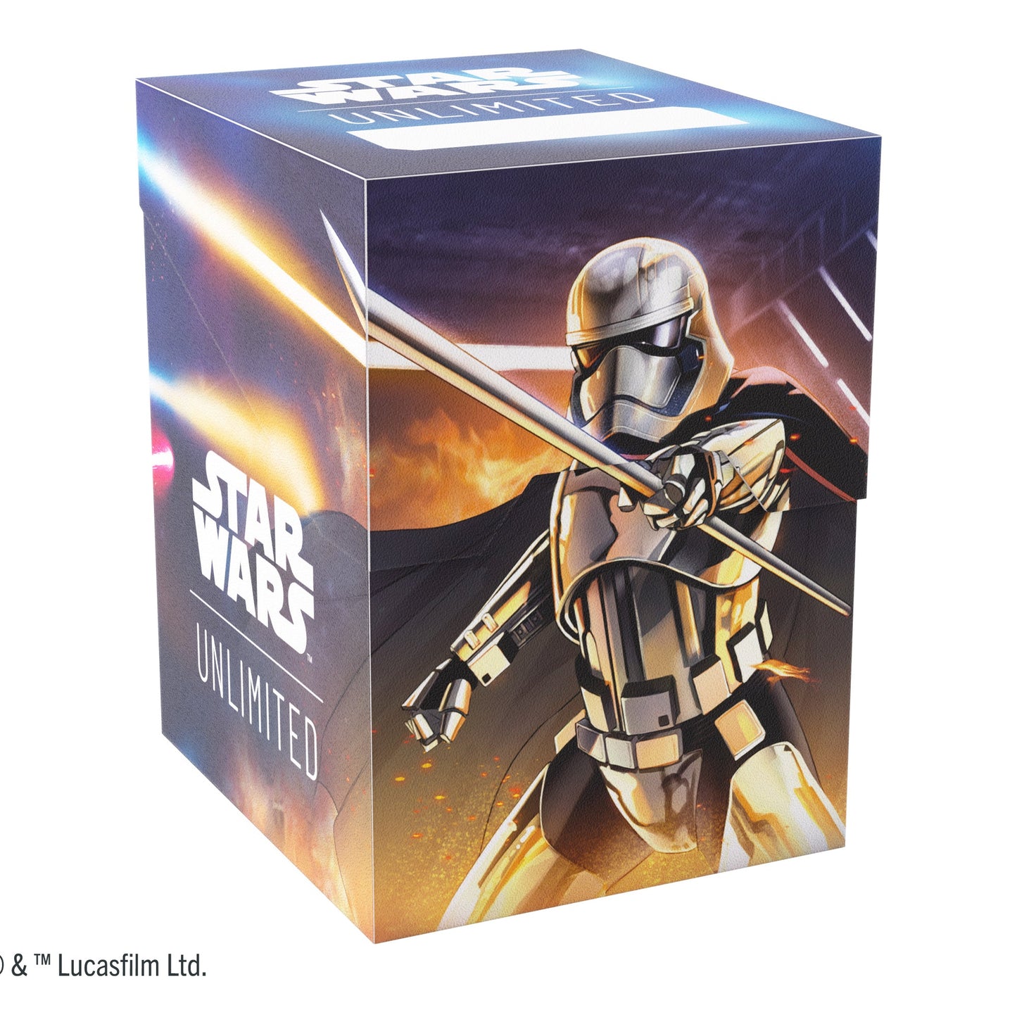 Star Wars: Unlimited Soft Crate Captain Phasma - Storm Trooper | Hộp Đựng Bài TCG Gamegenic - Hình ảnh sản phẩm