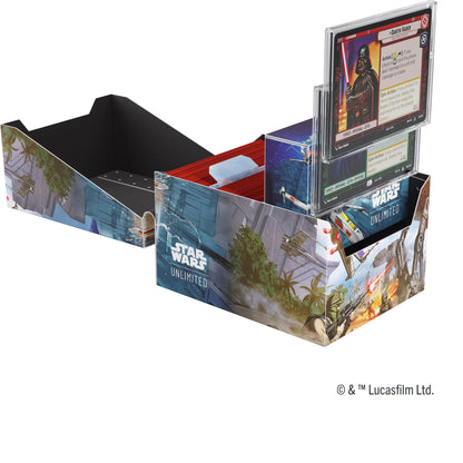 Star Wars: Unlimited Twin Suns Soft Crate - Battle of Scarif - Hộp Đựng Bài TCG Gamegenic