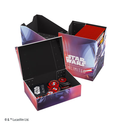 Star Wars: Unlimited Soft Crate - Darth Maul - Hộp Đựng Bài TCG Cao Cấp Gamegenic