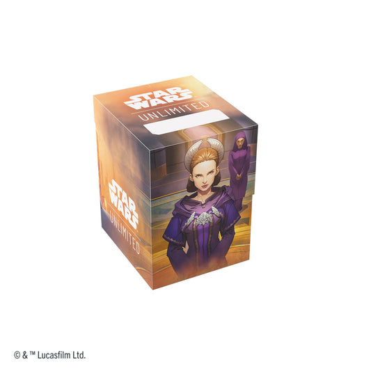 Star Wars: Unlimited Soft Crate - Palpatine/Padme Amidala - Hộp Đựng Bài TCG Chính Hãng Gamegenic