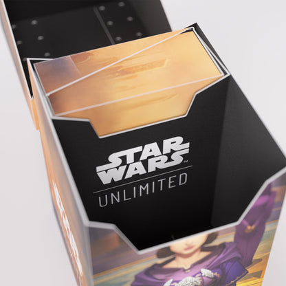 Star Wars: Unlimited Soft Crate - Palpatine/Padme Amidala - Hộp Đựng Bài TCG Chính Hãng Gamegenic
