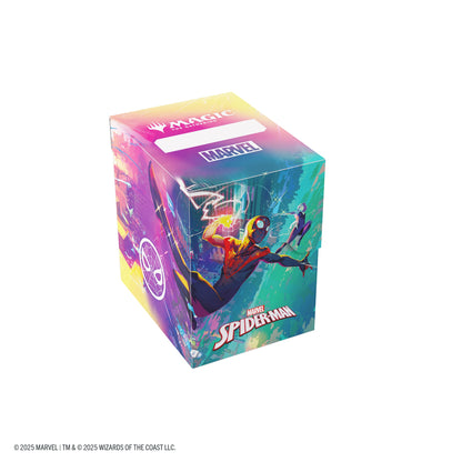 Magic: The Gathering | Marvel's Spider-Man Soft Crate 80+ - Spider-Man/Spider-Gwen Hộp đựng bài Gamegenic - Hình ảnh sản phẩm