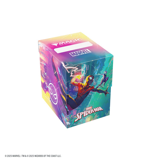 Magic: The Gathering | Marvel's Spider-Man Soft Crate 80+ - Spider-Man/Spider-Gwen Hộp đựng bài Gamegenic - Hình ảnh sản phẩm