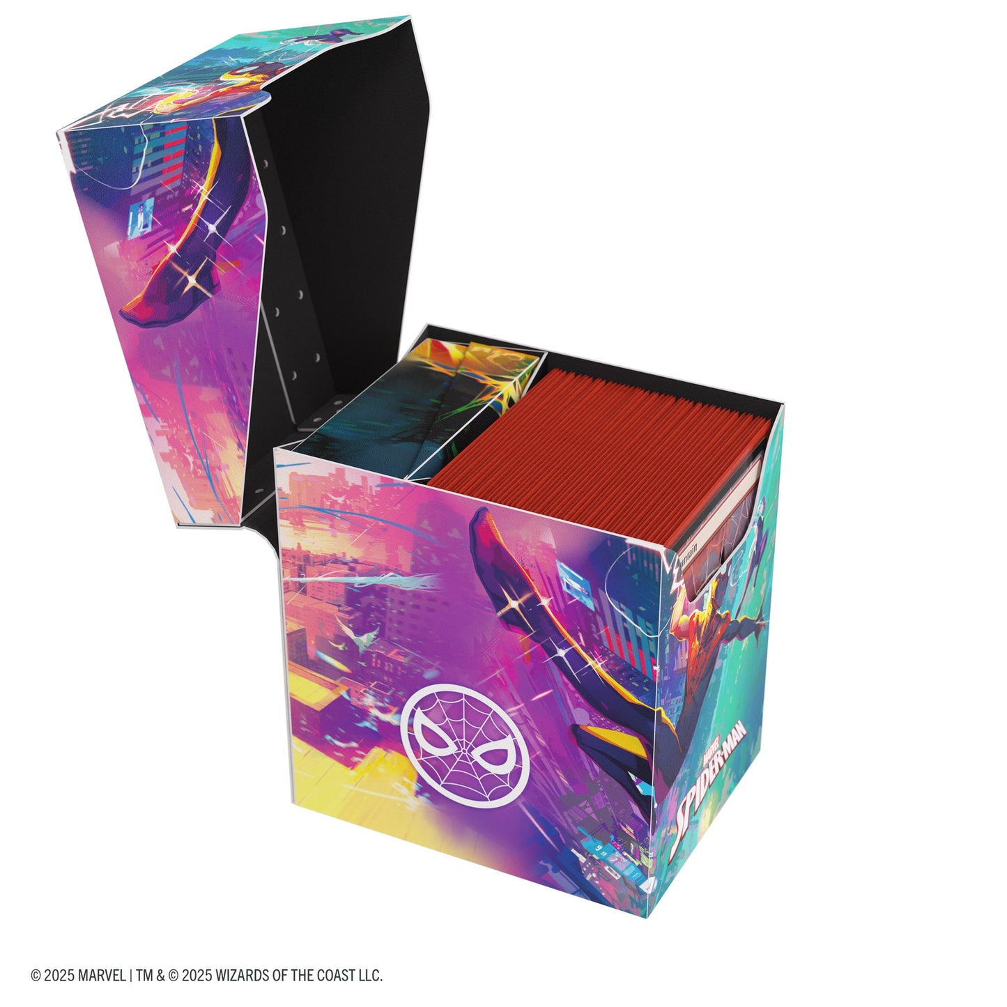 Magic: The Gathering | Marvel's Spider-Man Soft Crate 80+ - Spider-Man/Spider-Gwen Hộp đựng bài Gamegenic - Góc nhìn khác 3