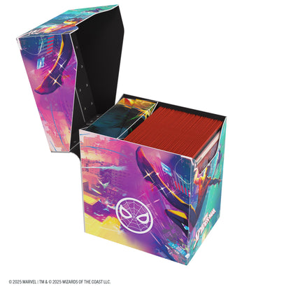 Magic: The Gathering | Marvel's Spider-Man Soft Crate 80+ - Spider-Man/Spider-Gwen Hộp đựng bài Gamegenic - Góc nhìn khác 3