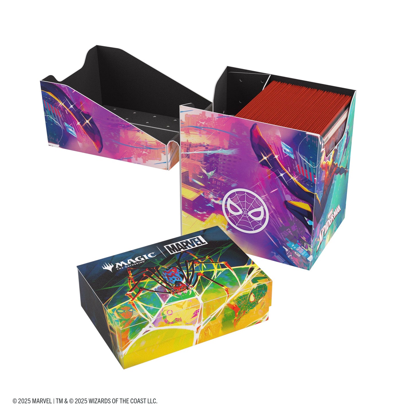Magic: The Gathering | Marvel's Spider-Man Soft Crate 80+ - Spider-Man/Spider-Gwen Hộp đựng bài Gamegenic - Hình ảnh bổ sung 4