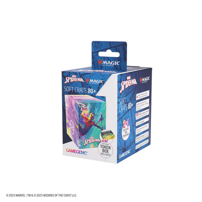 Magic: The Gathering | Marvel's Spider-Man Soft Crate 80+ - Spider-Man/Spider-Gwen Hộp đựng bài Gamegenic - Hình ảnh bổ sung 5