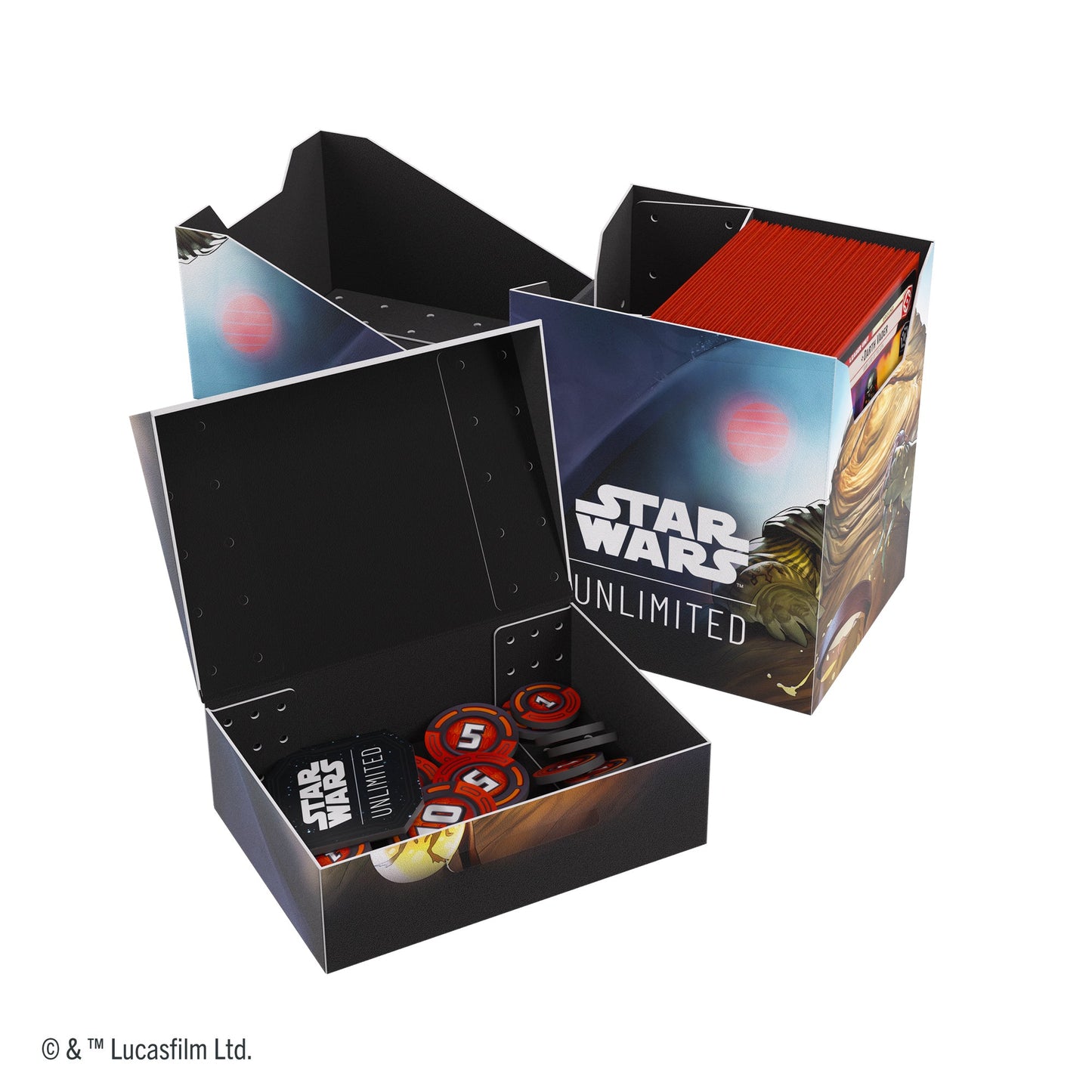 Star Wars: Unlimited Soft Crate - Leia Organa/Jabba the Hutt