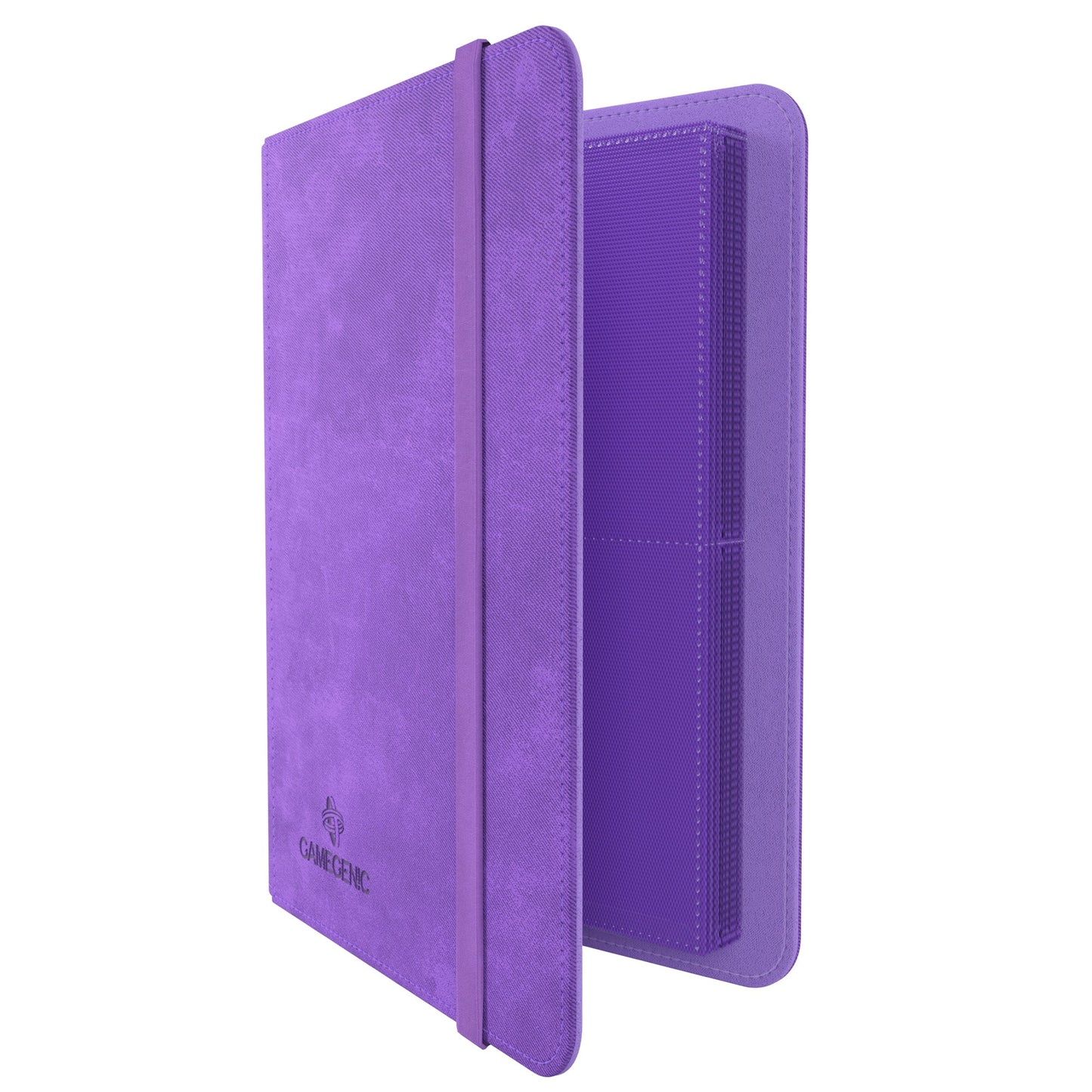 Prime Album 8-Pocket Purple - Album Đựng Thẻ Bài 160 Ngăn - Gamegenic - Hình ảnh chi tiết 2
