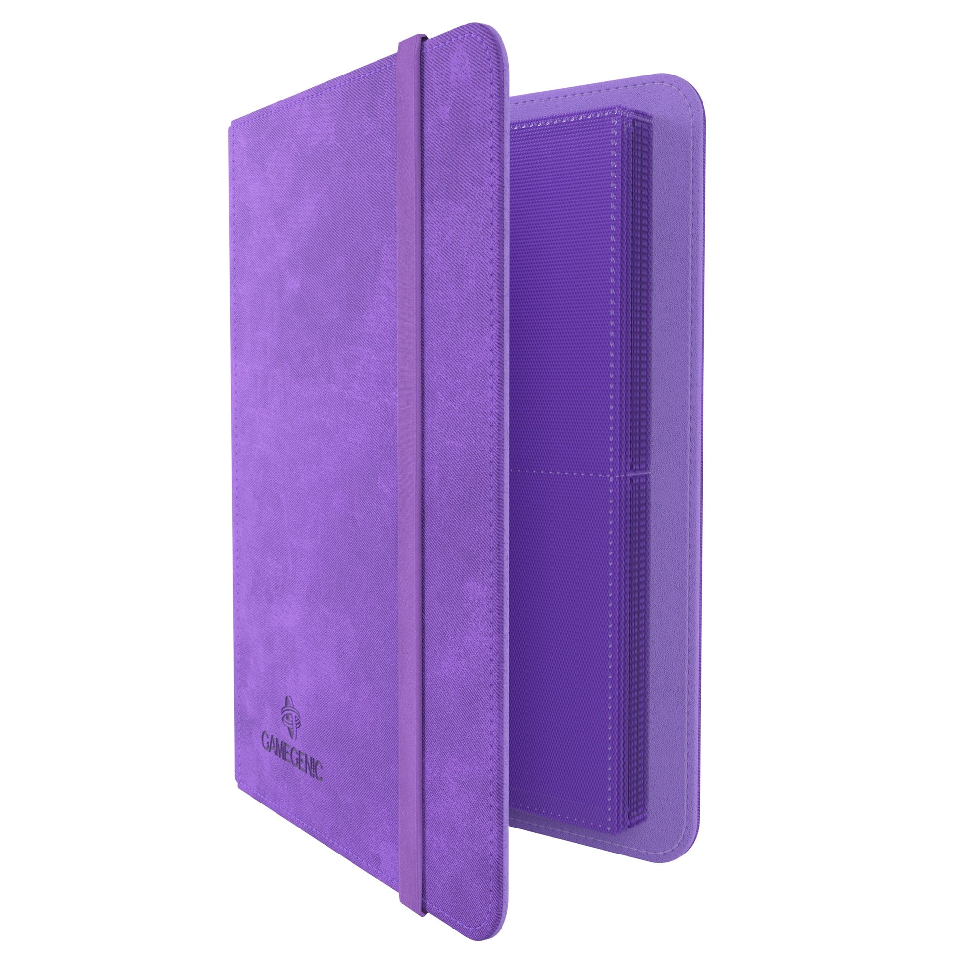 Prime Album 8-Pocket Purple - Album Đựng Thẻ Bài 160 Ngăn - Gamegenic - Hình ảnh chi tiết 2