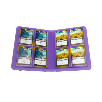 Prime Album 8-Pocket Purple - Album Đựng Thẻ Bài 160 Ngăn - Gamegenic - Góc nhìn khác 3