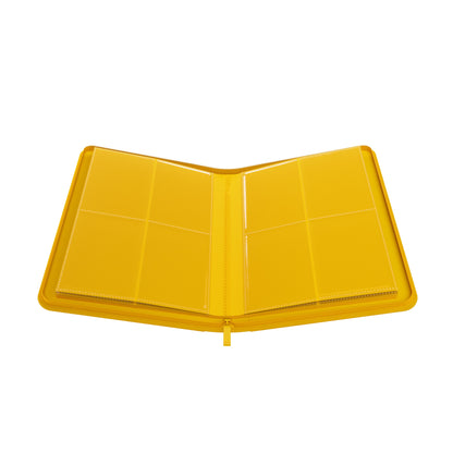 Zip-Up Album 8-Pocket Yellow - Album Đựng Thẻ Bài 8 Ngăn Gamegenic