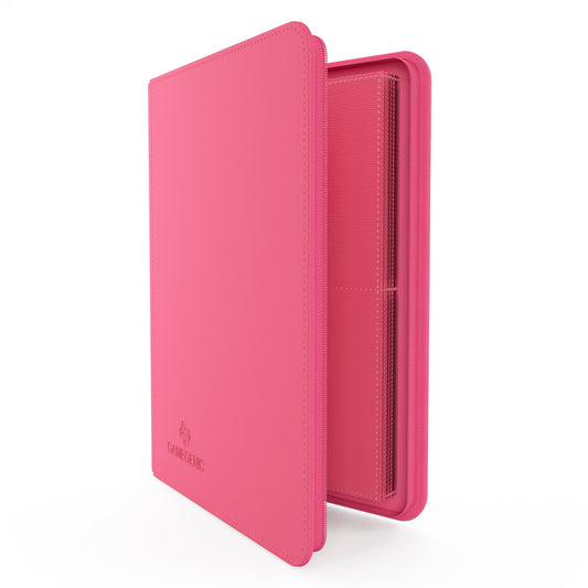 Zip-Up Album 8-Pocket Pink - Album Đựng Thẻ Bài 8 Ngăn Gamegenic