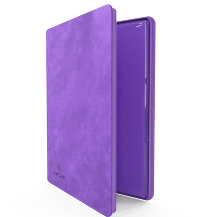 Zip-Up Album 18-Pocket Purple - Album Đựng Thẻ Bài 18 Ngăn - Gamegenic