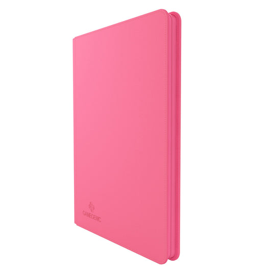 Zip-Up Album 18-Pocket Pink - Album Đựng Thẻ Bài 18 Ngăn - Gamegenic
