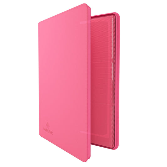 Zip-Up Album 18-Pocket Pink - Album Đựng Thẻ Bài 18 Ngăn - Gamegenic