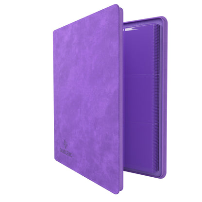 Zip-Up Album 24-Pocket Purple - Album Đựng Thẻ Bài 24 Ngăn Cao Cấp - Gamegenic