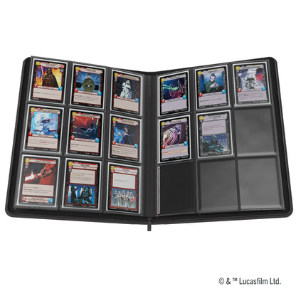 Star Wars: Unlimited Zip-Up Album 18-Pocket Black - Album Đựng Thẻ Bài Cao Cấp Gamegenic - Góc nhìn khác 3