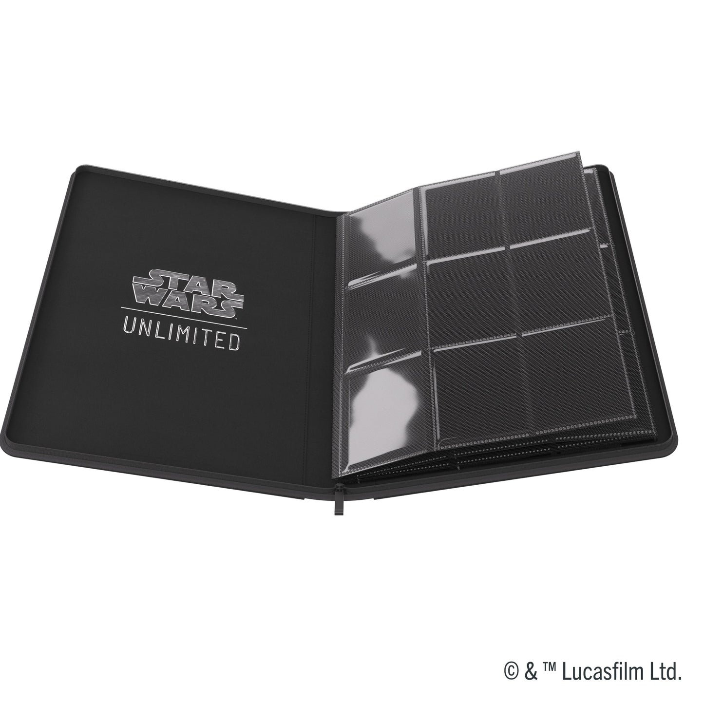 Star Wars: Unlimited Zip-Up Album 18-Pocket Black - Album Đựng Thẻ Bài Cao Cấp Gamegenic - Hình ảnh bổ sung 4