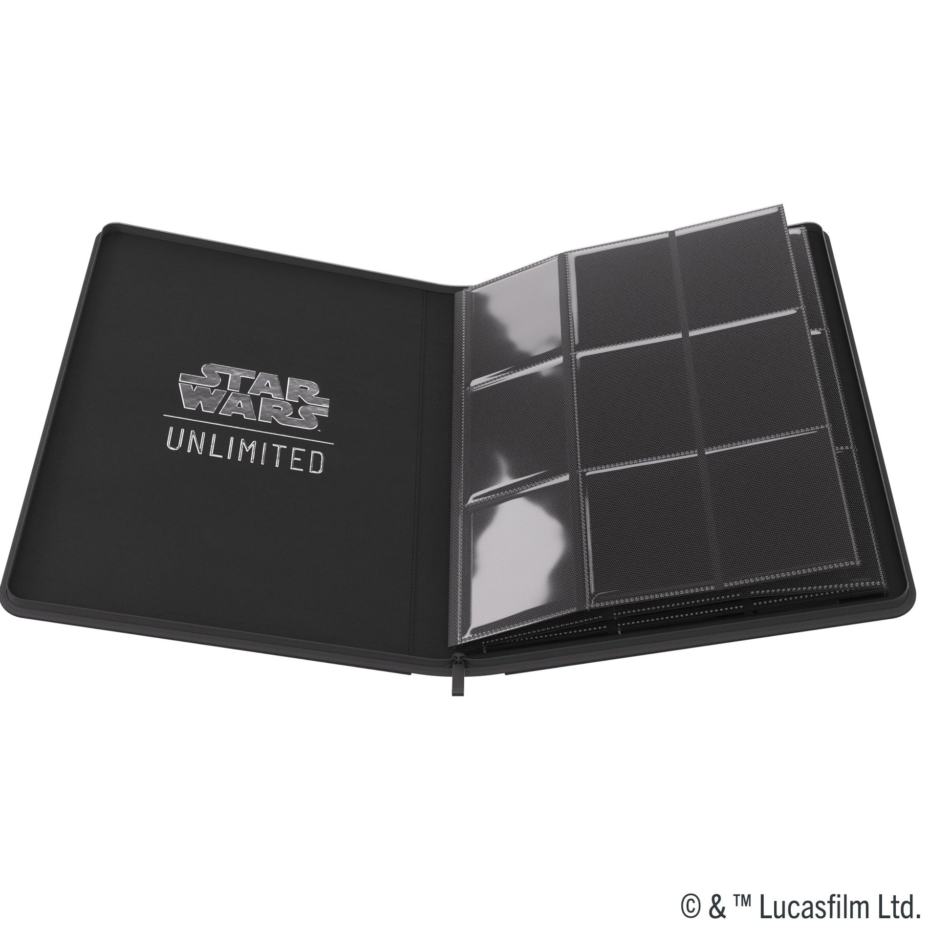 Star Wars: Unlimited Zip-Up Album 18-Pocket Black - Album Đựng Thẻ Bài Cao Cấp Gamegenic - Hình ảnh bổ sung 4