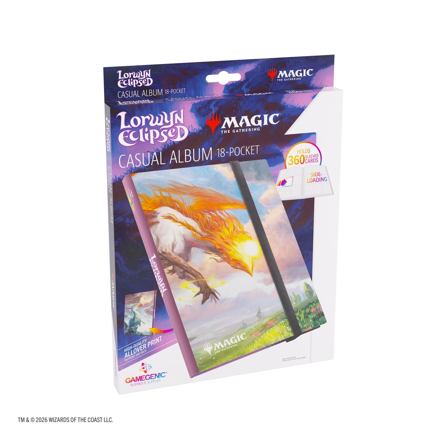 Magic: The Gathering | Lorwyn Eclipsed Casual Album 18-Pocket - Eirdu, Carrier of Dawn/Isilu
