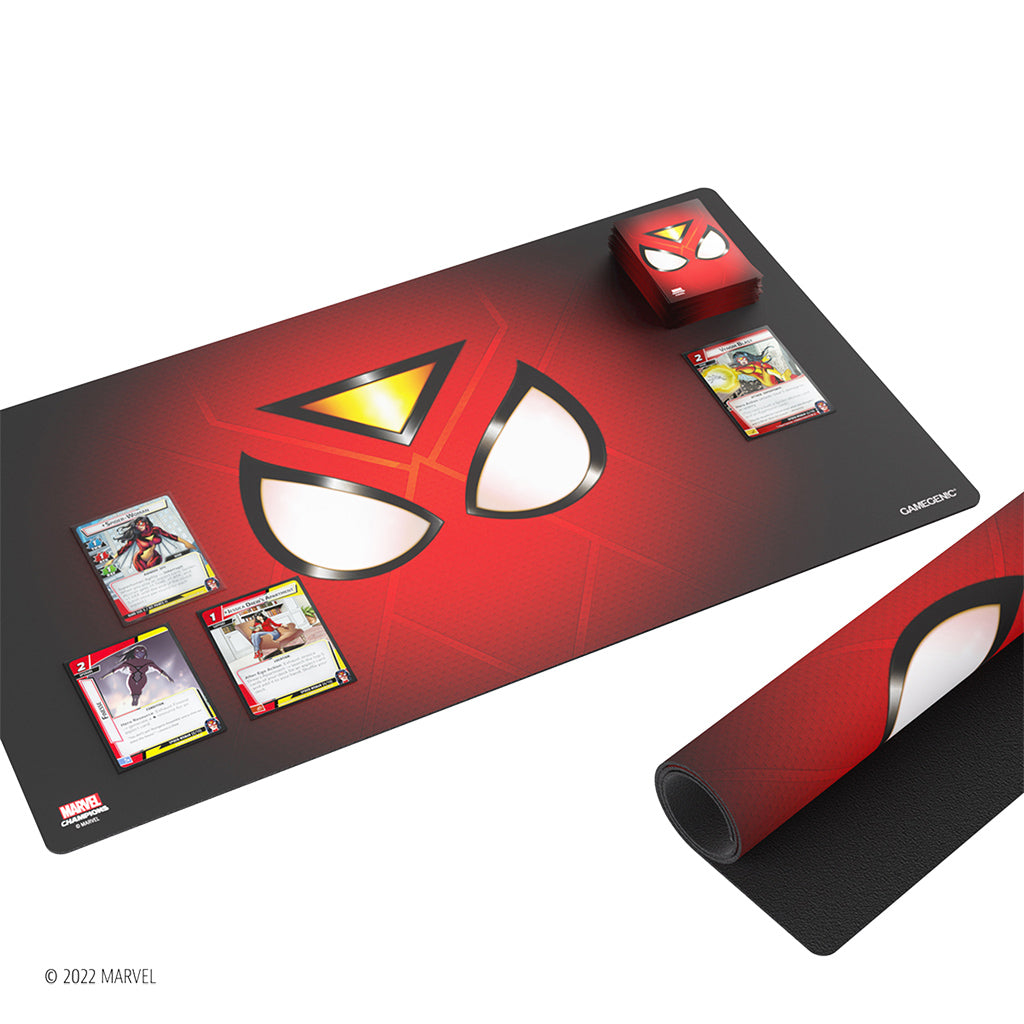 Marvel Champions Game Mat – Spider-Woman | Thảm Chơi Board Game Cao Cấp Gamegenic - Hình ảnh sản phẩm