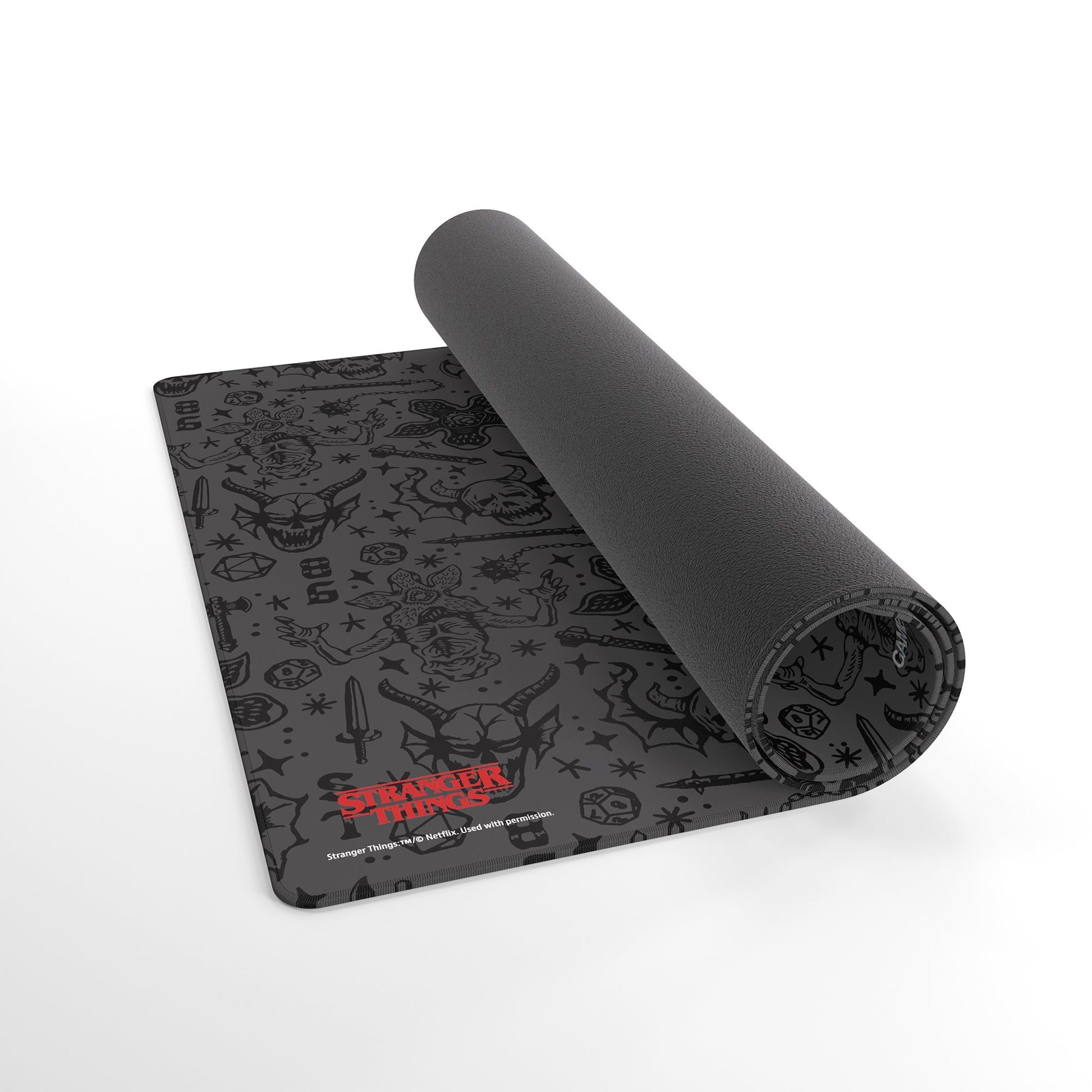 Stranger Things - Hellfire Club Prime Playmat - Thảm Chơi Game Cao Cấp Gamegenic - Hình ảnh chi tiết 2