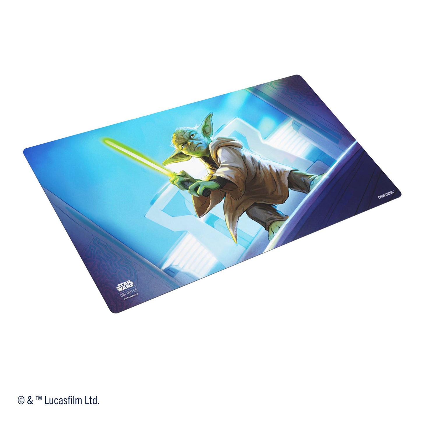 Star Wars: Unlimited Game Mat Yoda - Thảm Chơi Bài TCG Cao Cấp Gamegenic - Hình ảnh sản phẩm