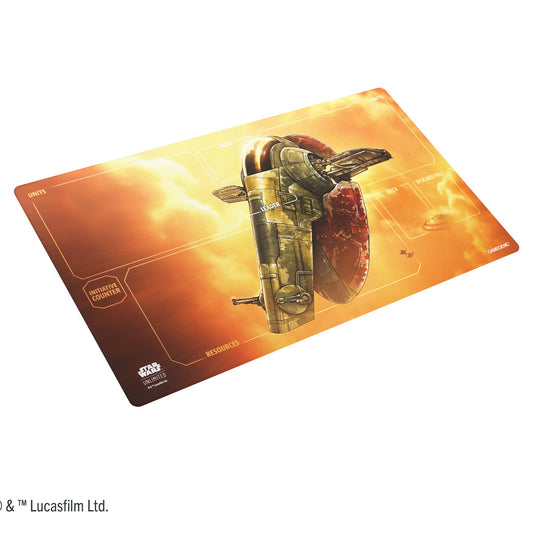 Star Wars: Unlimited Game Mat Fett's Firespray - Thảm Chơi Game Cao Cấp Gamegenic