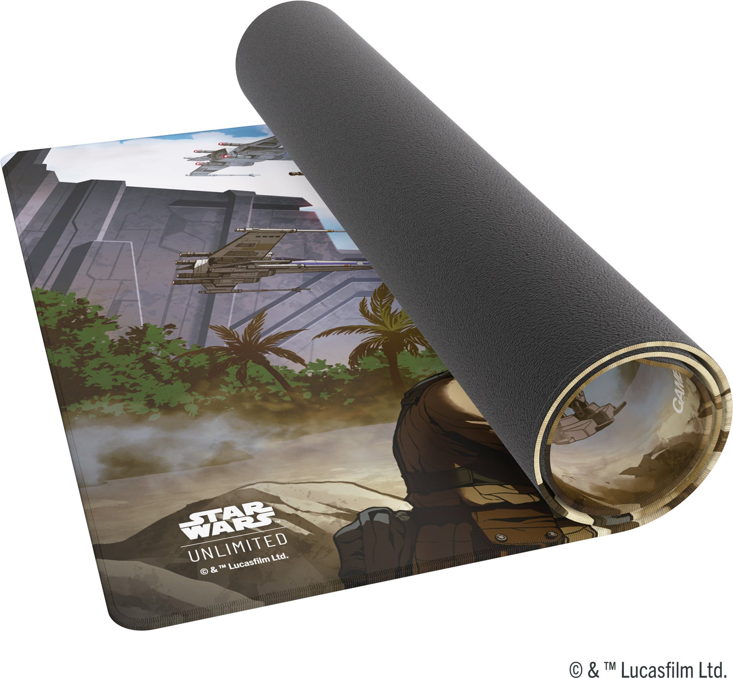 Star Wars: Unlimited Game Mat Battle of Scarif - Thảm Chơi Game Cao Cấp - Gamegenic