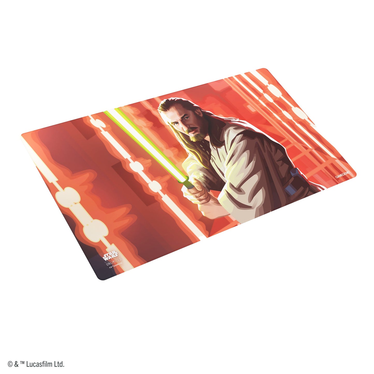 Star Wars: Unlimited Game Mat - Qui-Gon Jinn | Thảm Chơi Bài TCG Cao Cấp | Gamegenic
