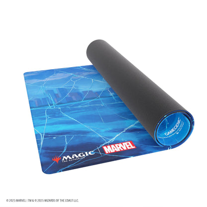 Magic: The Gathering | Marvel's Spider-Man Shiny Playmat - Spider-Man Island - Thảm chơi bài TCG cao cấp Gamegenic - Góc nhìn khác 3