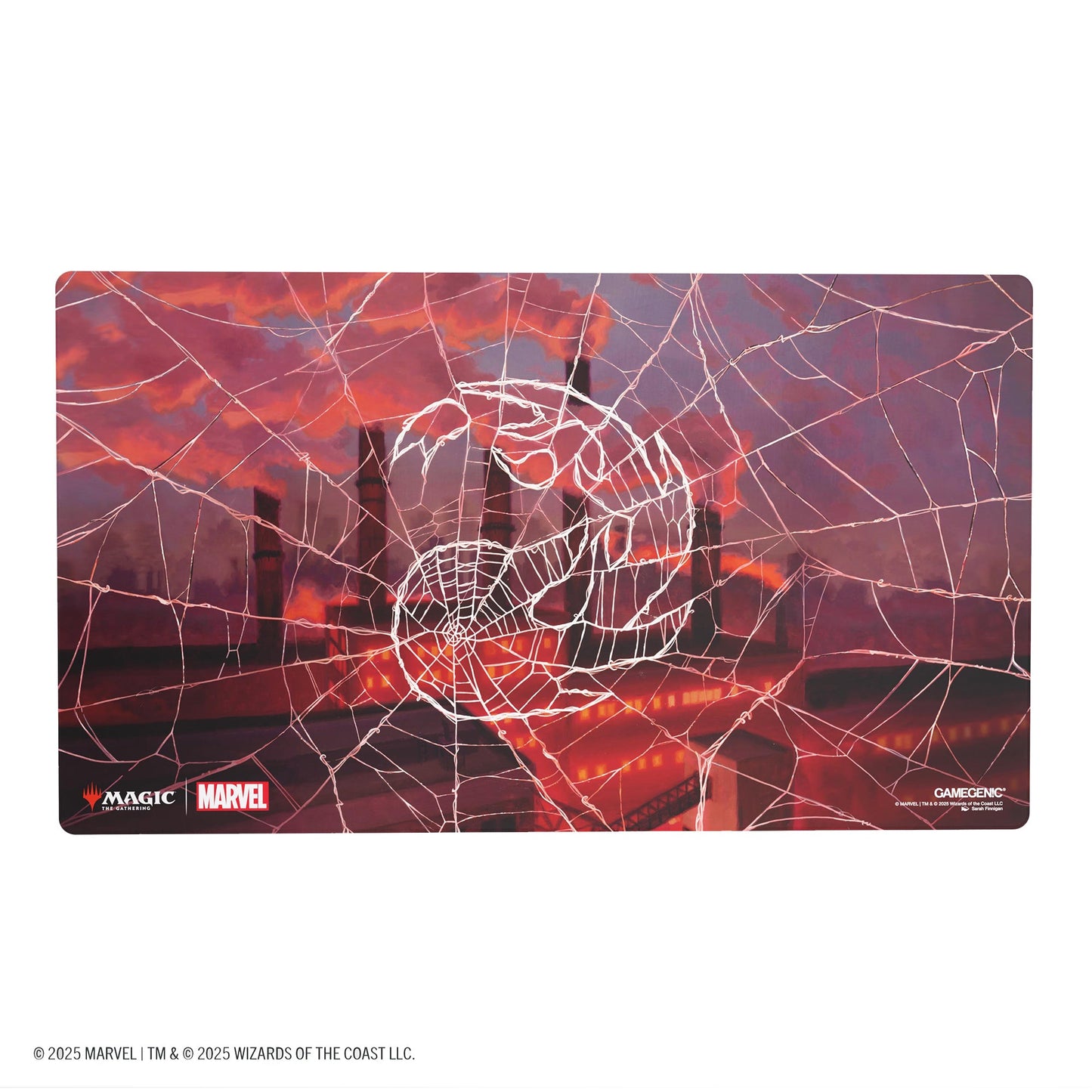 Magic: The Gathering | Marvel's Spider-Man Shiny Playmat - Spider-Man Mountain - Thảm Chơi Bài Cao Cấp Gamegenic - Hình ảnh sản phẩm